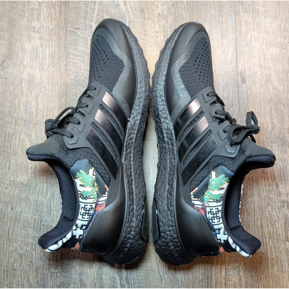 ADIDAS Ultraboost DNA Mens US 12 Athletic Running Shoes Black Chinese New Year